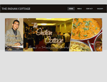 Tablet Screenshot of indiancottage.biz